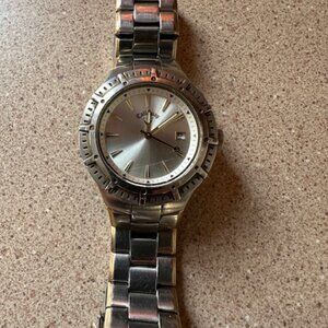 Mens Silver w a touch of gold Callaway watch